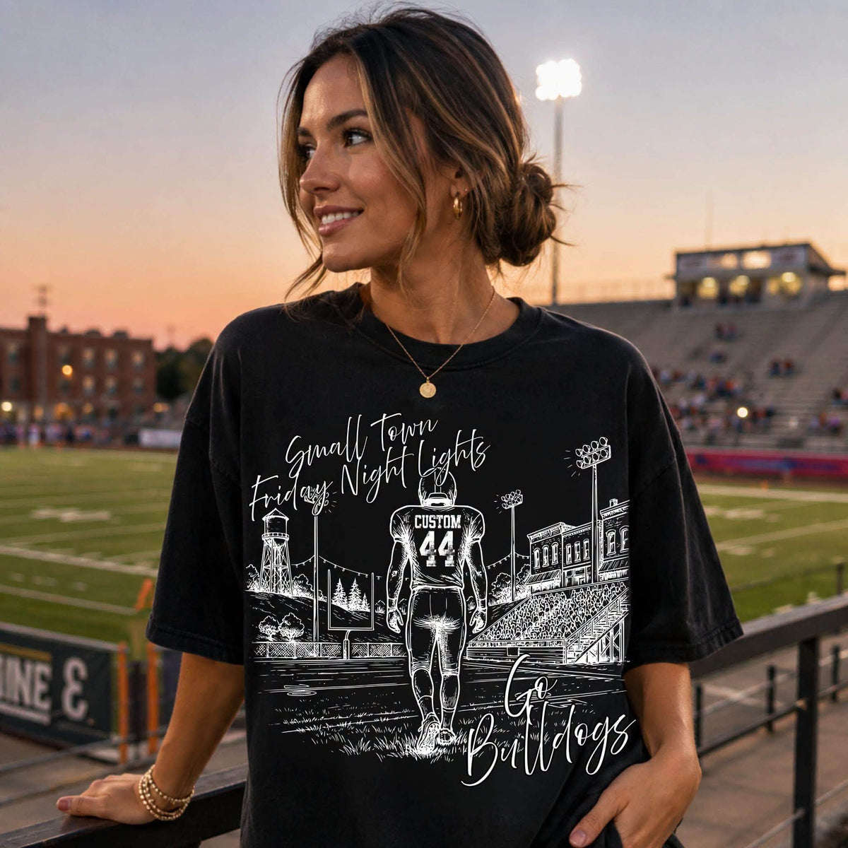 FOOTBALL CUSTOM TEES/SWEATSHIRT