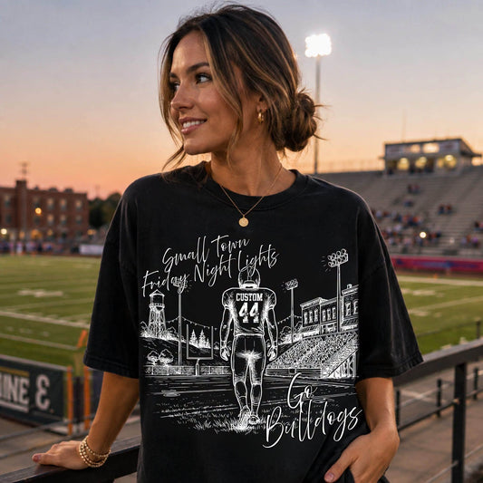 FOOTBALL CUSTOM TEES/SWEATSHIRT
