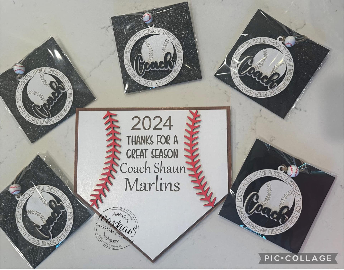 BASEBALL BASE COACH SIGN
