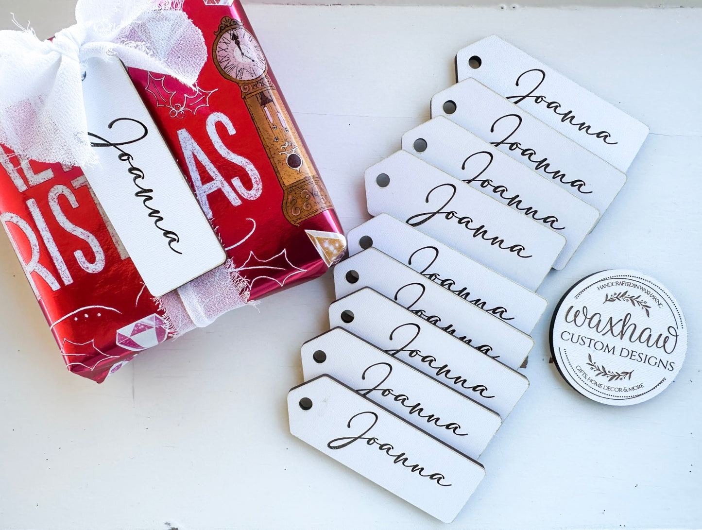 Personalized gift tags