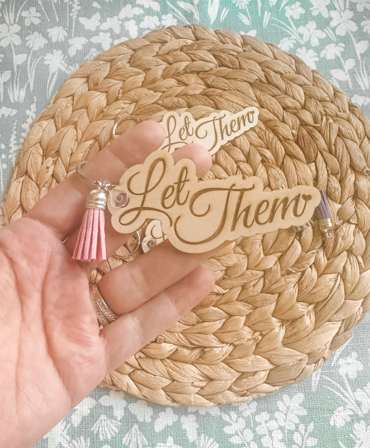 Let Them Keychain