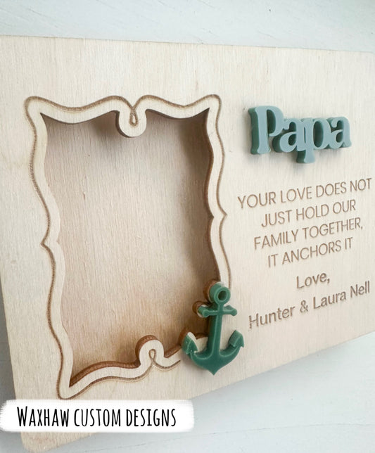 YOUR LOVE DOES NOT HOLD OUR FAMILY TOGETHER, IT ANCHORS IT -- MAGNET