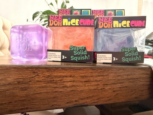 SQUISHY CUBES- RTS— off brand.  Not Needoh brand