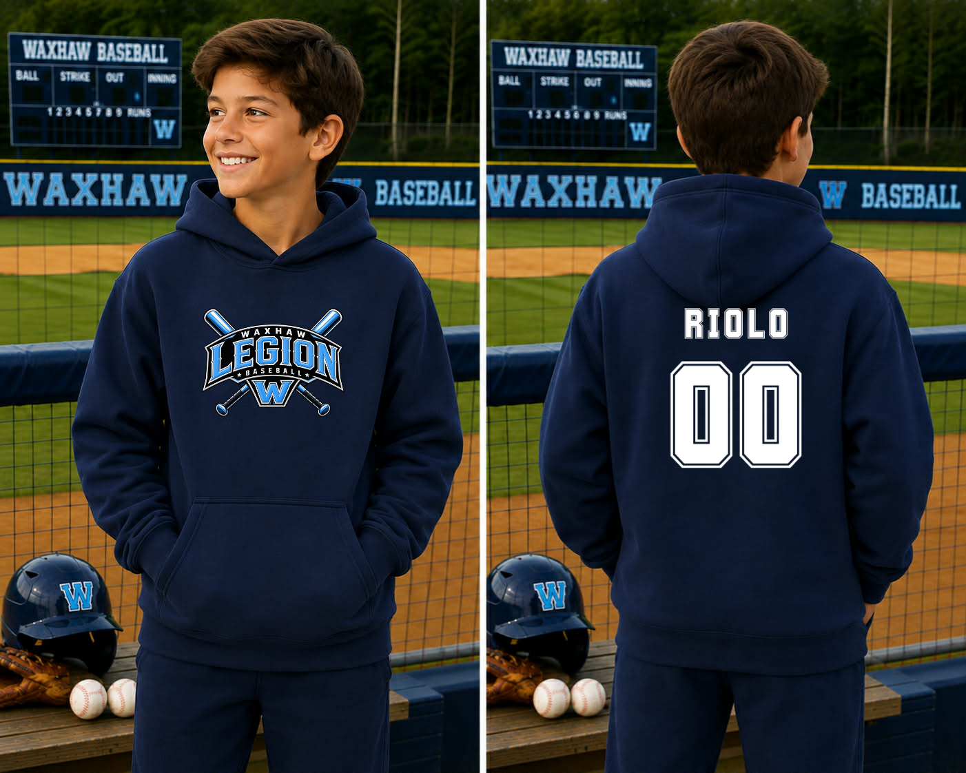 WAXHAW LEGIONS HOODIE-  UNISEX FIT