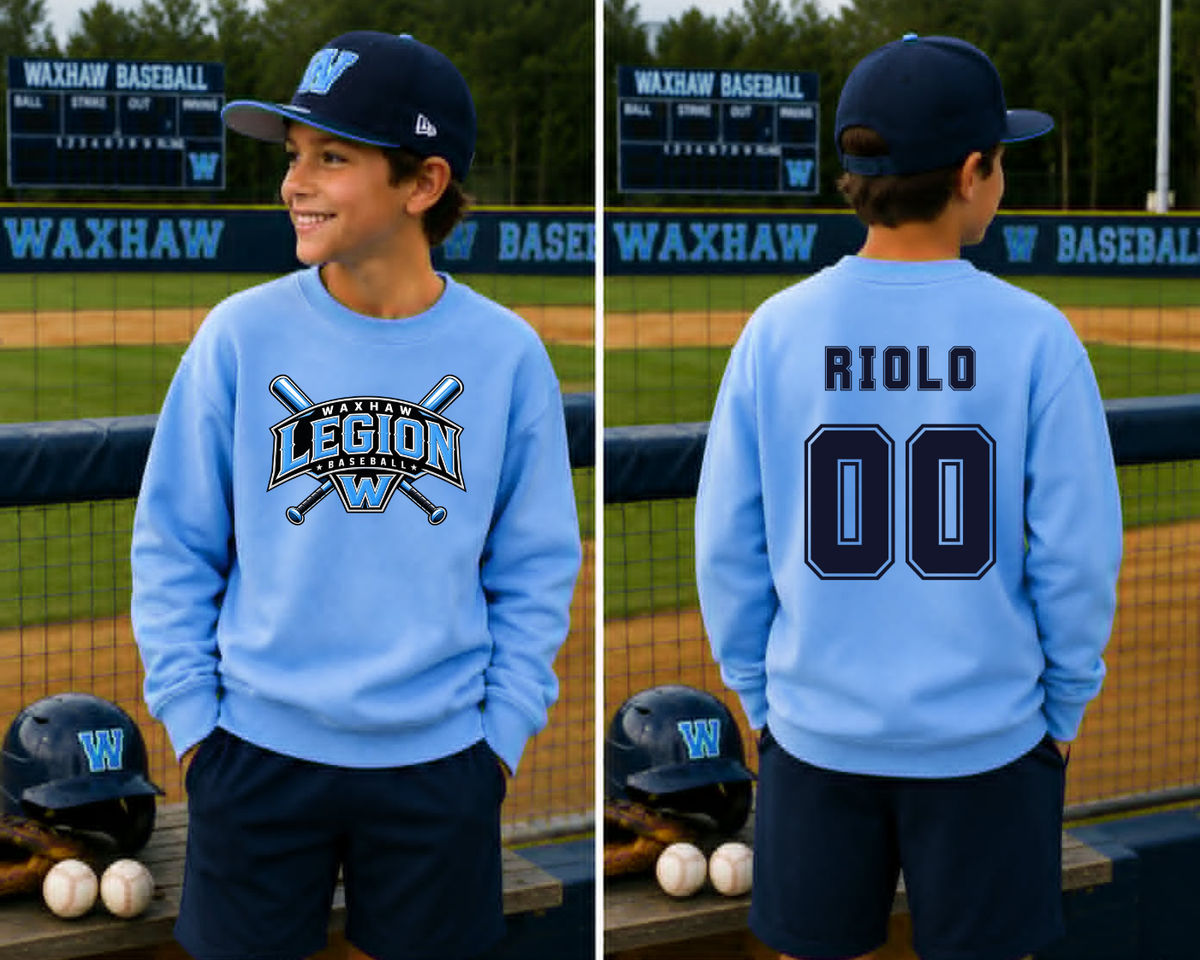 LEGIONS -WAXHAW  CREW SWEATSHIRT- UNISEX FIT-