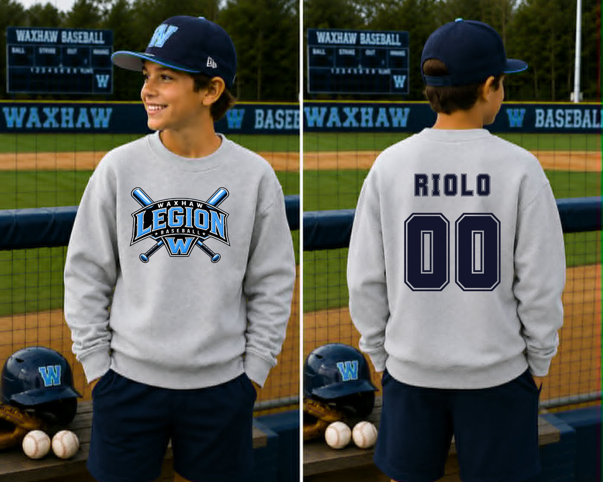 LEGIONS -WAXHAW  CREW SWEATSHIRT- UNISEX FIT-