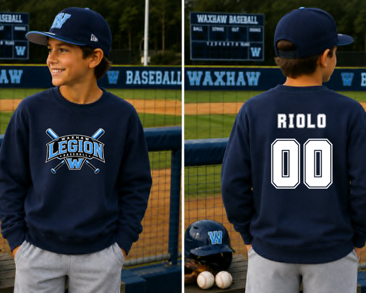 WAXHAW LEGIONS CREW SWEATSHIRT- UNISEX FIT