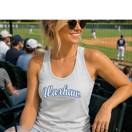 WAXHAW BASEBALL PERFOMANCE RACERBACK TANK TOP- SILVER