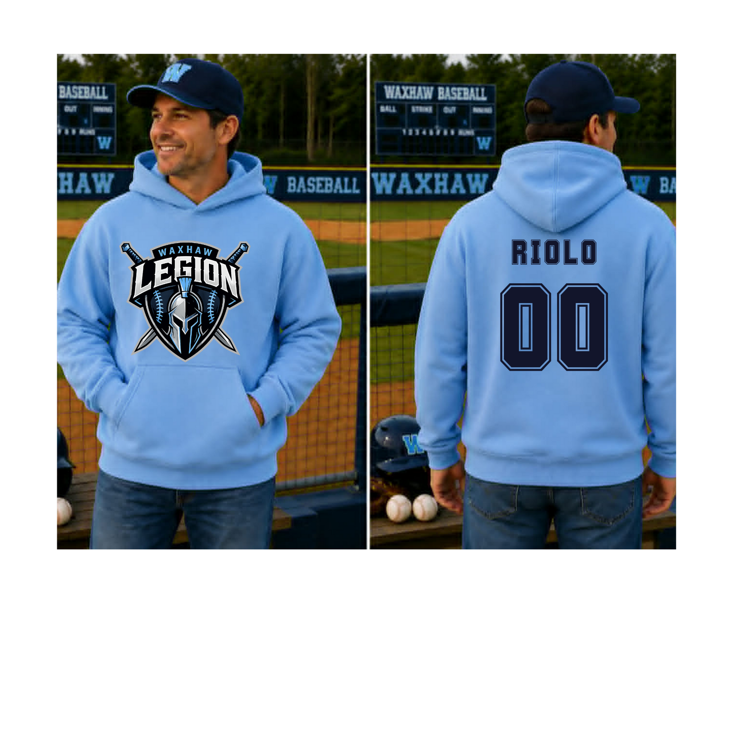 WAXHAW LEGIONS HOODIE-  UNISEX FIT